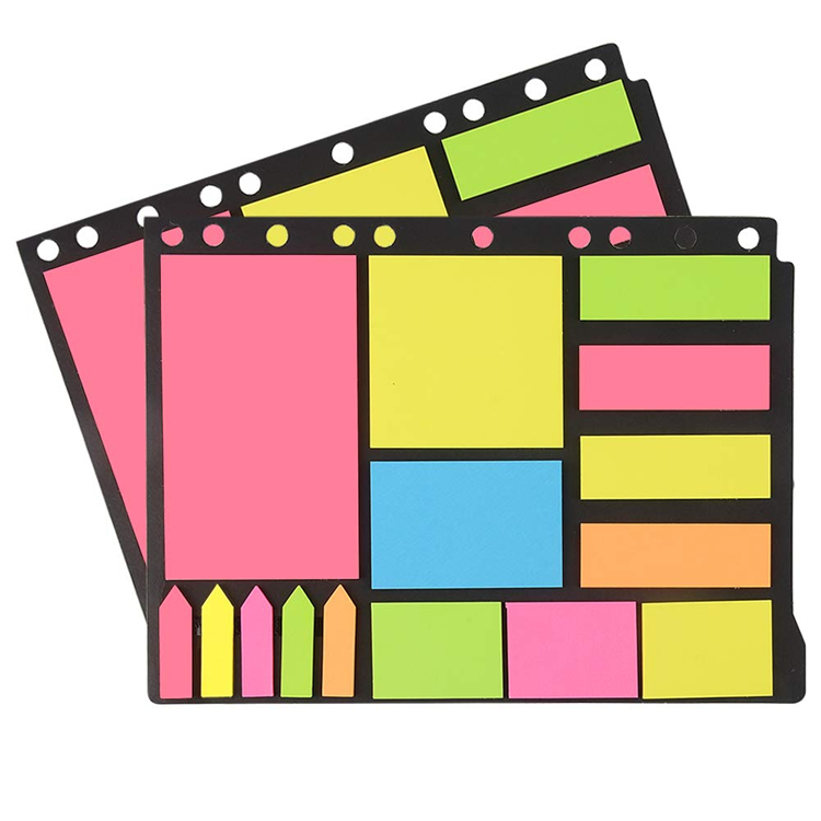 Color Sticky Note Set Untuk Kantor Memo Pads Sticky Notes Stationery